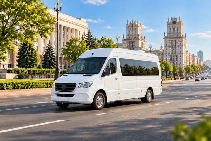 Заказ автобуса для перевозки детей в Минске — иллюстрация